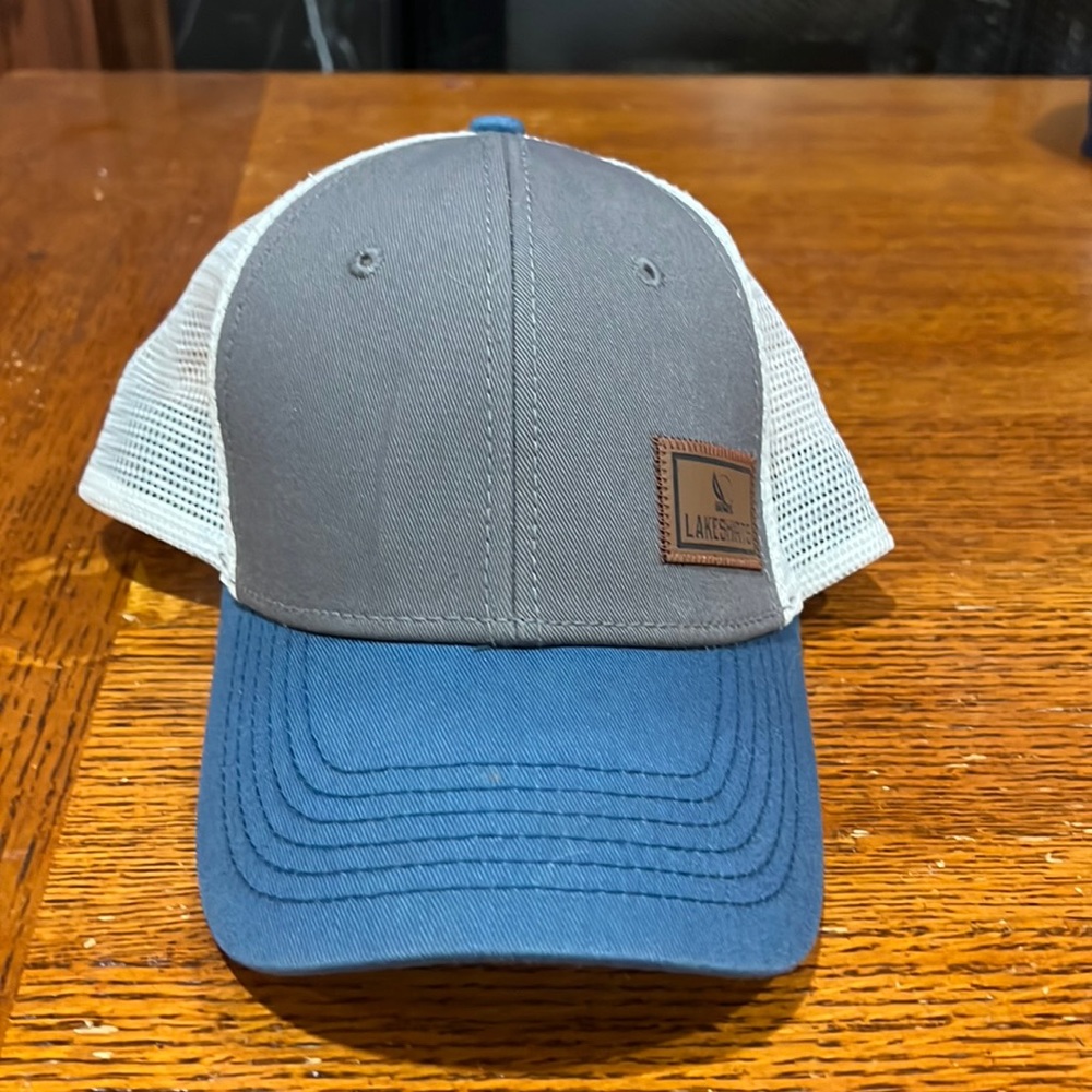Blue/Grey/White trucker Cap